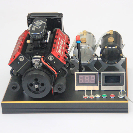TOYAN FS-V800 V8 Engine With Starter Kit, Stand and Accessories