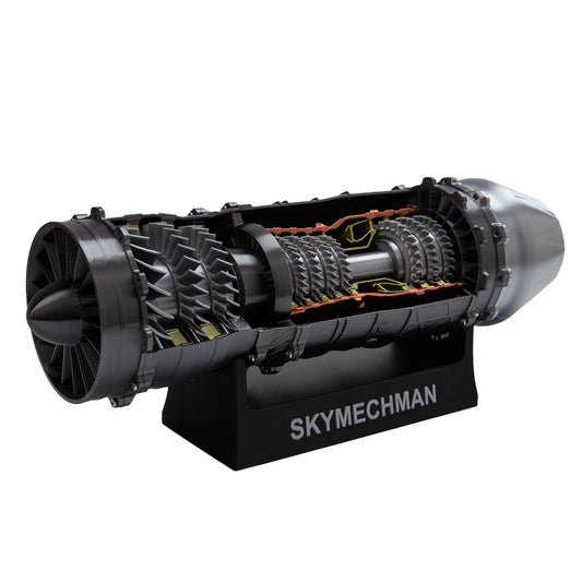 SKYMECHMAN 1/18 WS-15 Turbofan Engine Model Kit-Build Your Own Turbofan Engine that Works