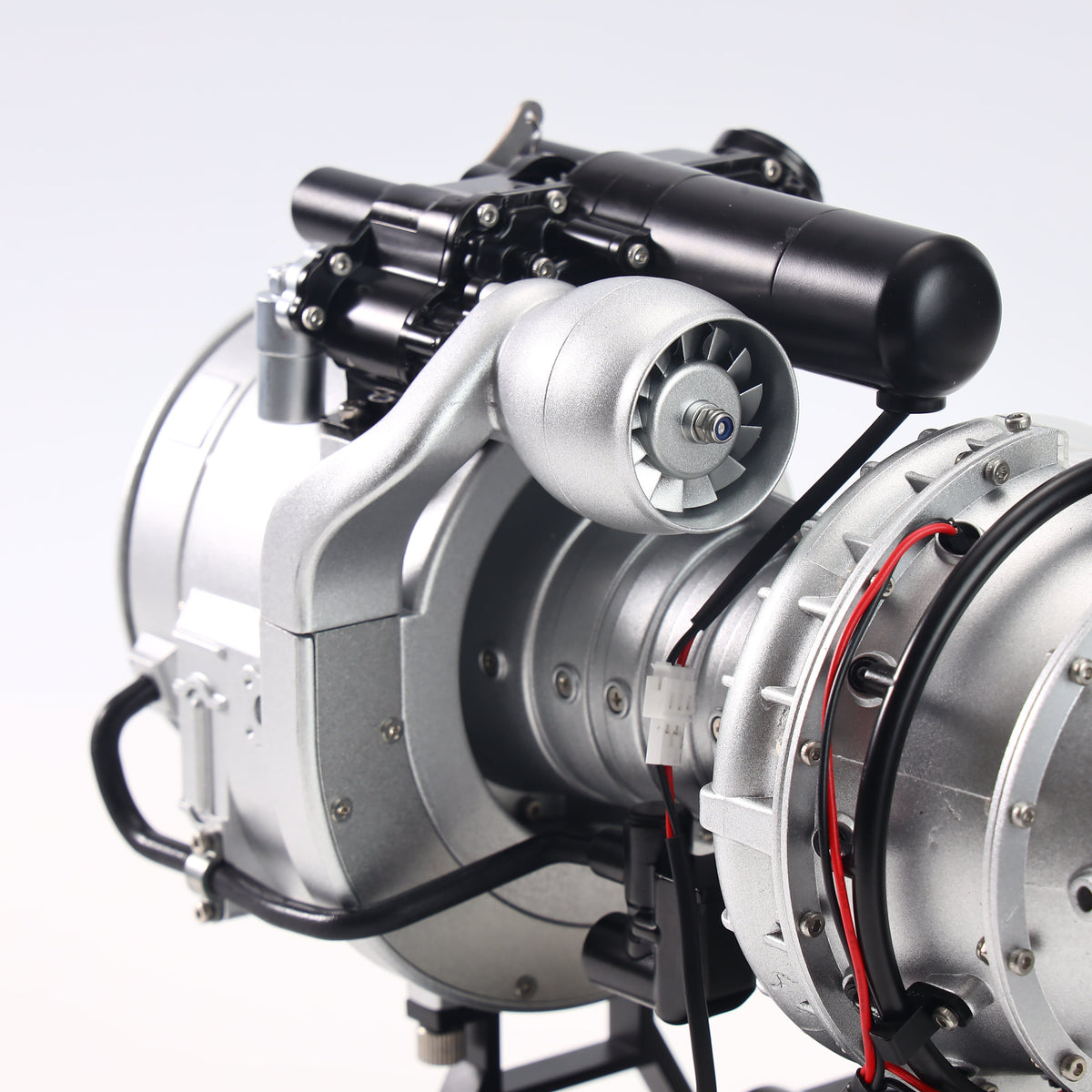 T700 Turboshaft Engine Model Kit that Works - Build Your Own Turboshaft Engine - TECHING 1/4 Metal Simulation Electric Military Helicopter Turboshaft Engine Model DM136
