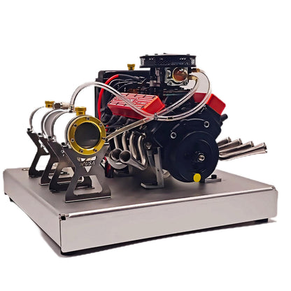 TOYAN FS-V800WGPC V8 Engine With Starter Kit, Stand and Accessories-One Key Start
