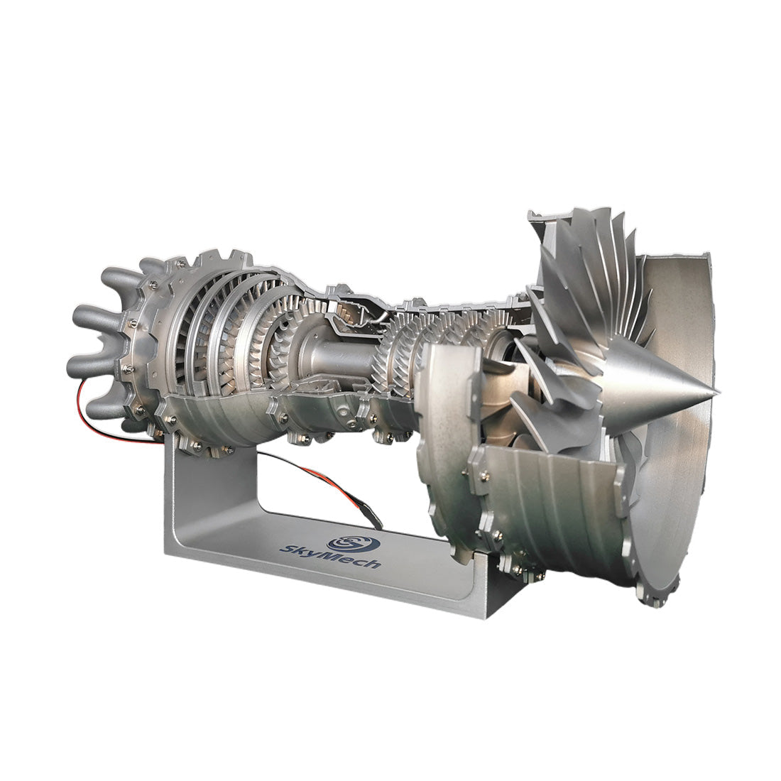 SKYMECH TRENT 900 Turbofan Engine Model Kit - Build Your Own Jet Engine that Works - Working Aircraft Engine Model Educational Toy