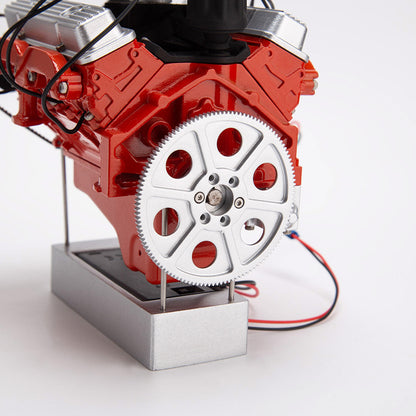 ENJOMOR 1/6 Scale V8 Internal Combustion Engine Model Kit that Works-Build Your Own V8 Engine