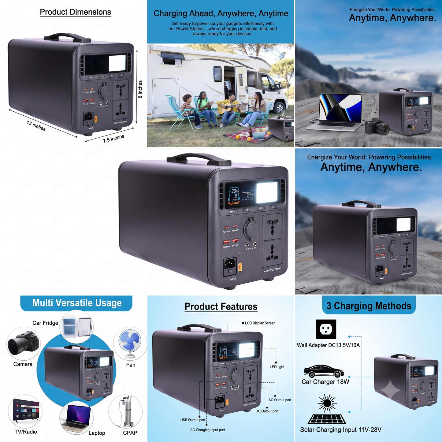 CyberGrid Portable Power Station