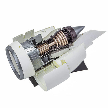 SKYMECH NTR-900 1/30 Turbofan Engine Model Kit - Build Your Own Turbofan Engine that Works - Working Jet Engine 150PCS
