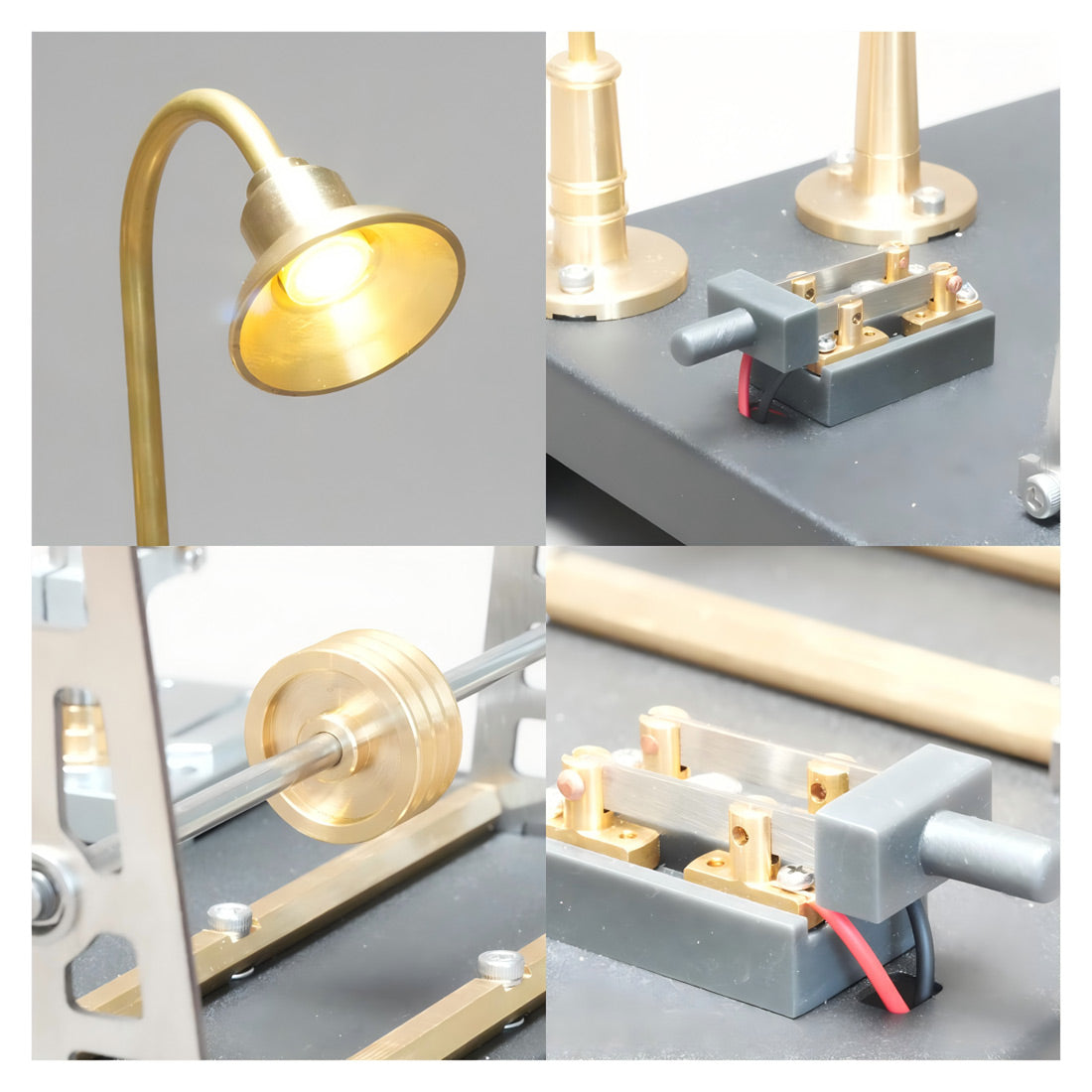 RETROL GF-01 Mechanical Transmission Kit - Functional DIY Expansion for SE-01/02/03 Steam Engine Models
