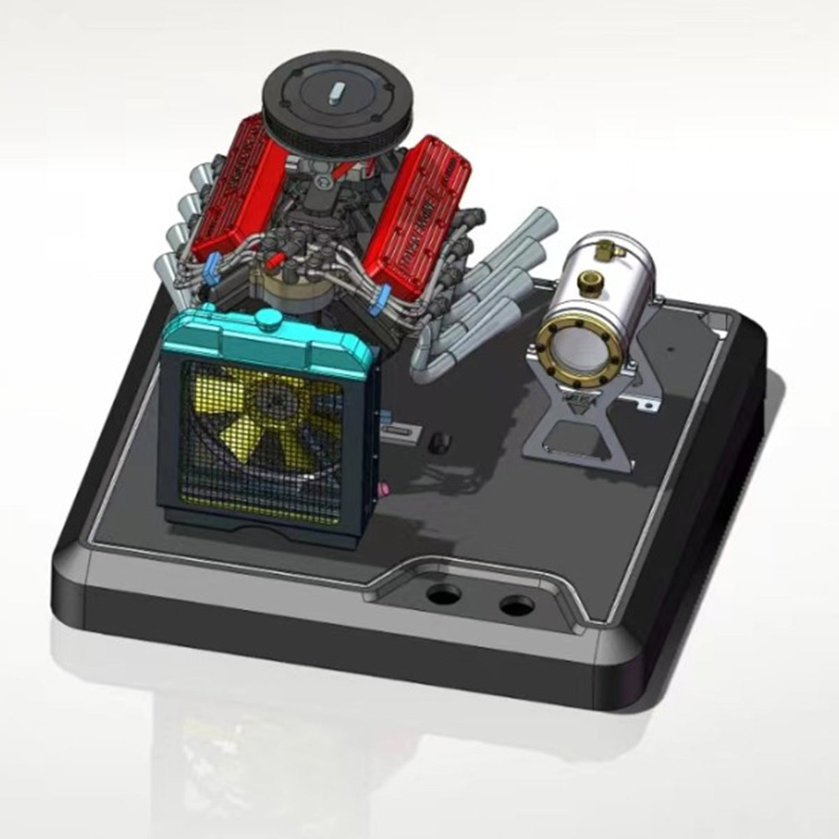 Upgraded Stand for TOYAN V8 FS-V800WGPC Engine Model