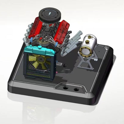 Upgraded Stand for TOYAN V8 FS-V800WGPC Engine Model
