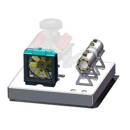 Upgraded Aluminum Engine Stand for TOYAN FS-V800WGPC Engine Model