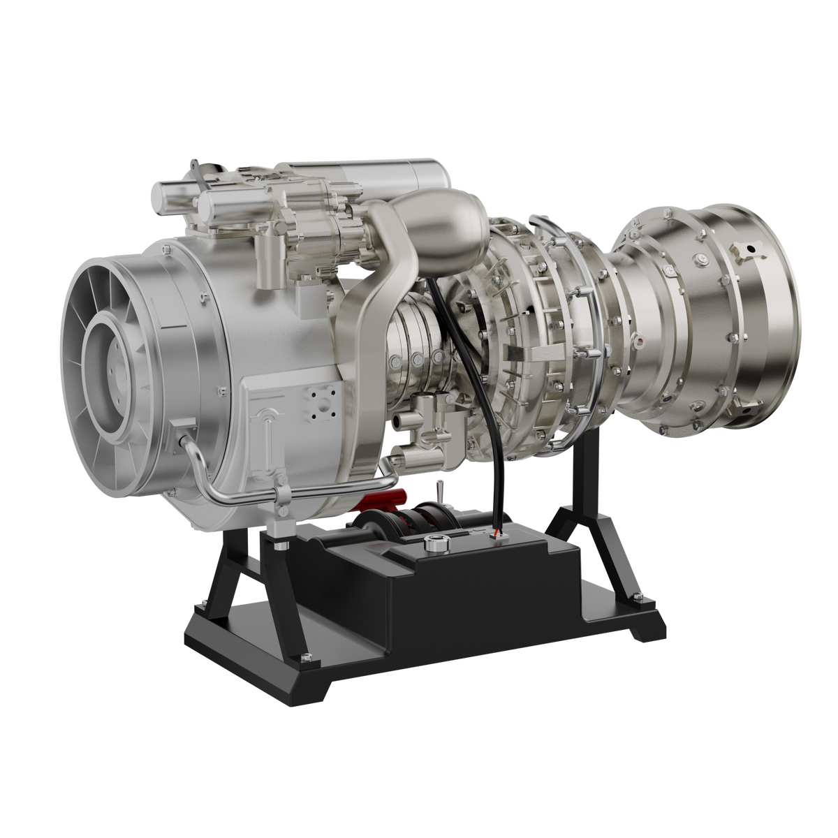 T700 Turboshaft Engine Model Kit that Works - Build Your Own Turboshaft Engine - TECHING 1/4 Metal Simulation Electric Military Helicopter Turboshaft Engine Model DM136
